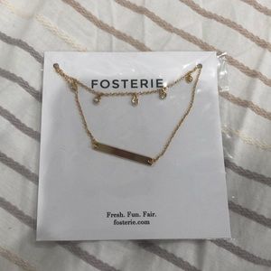 Fosterie layered gem necklace